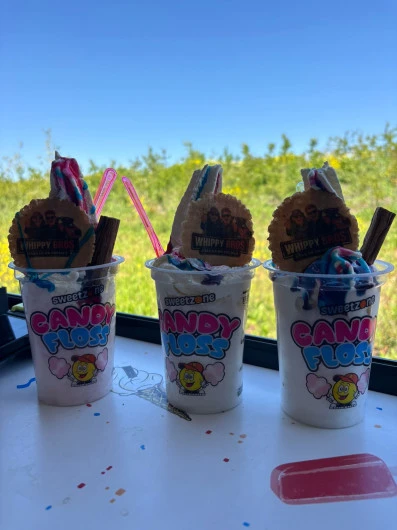 Candy Floss Sundaes